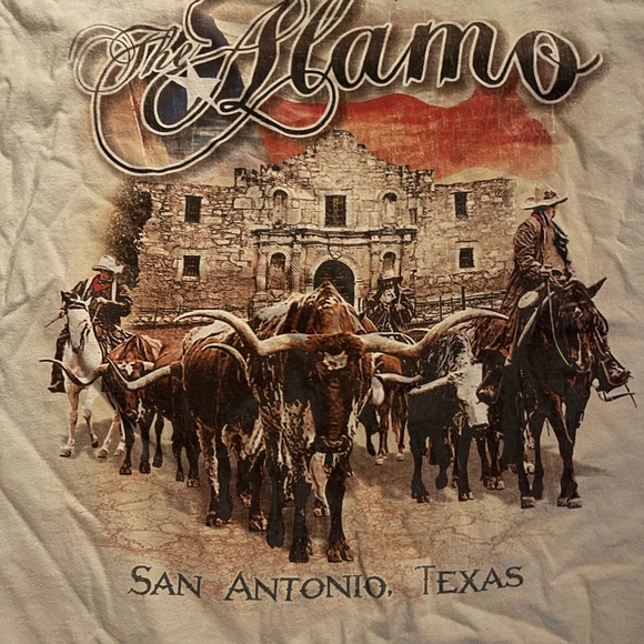 Vintage “The Alamo” 175th Anniversary T-Shirt: Adult Medium: TEXAS: 2011 - Picture 3 of 5